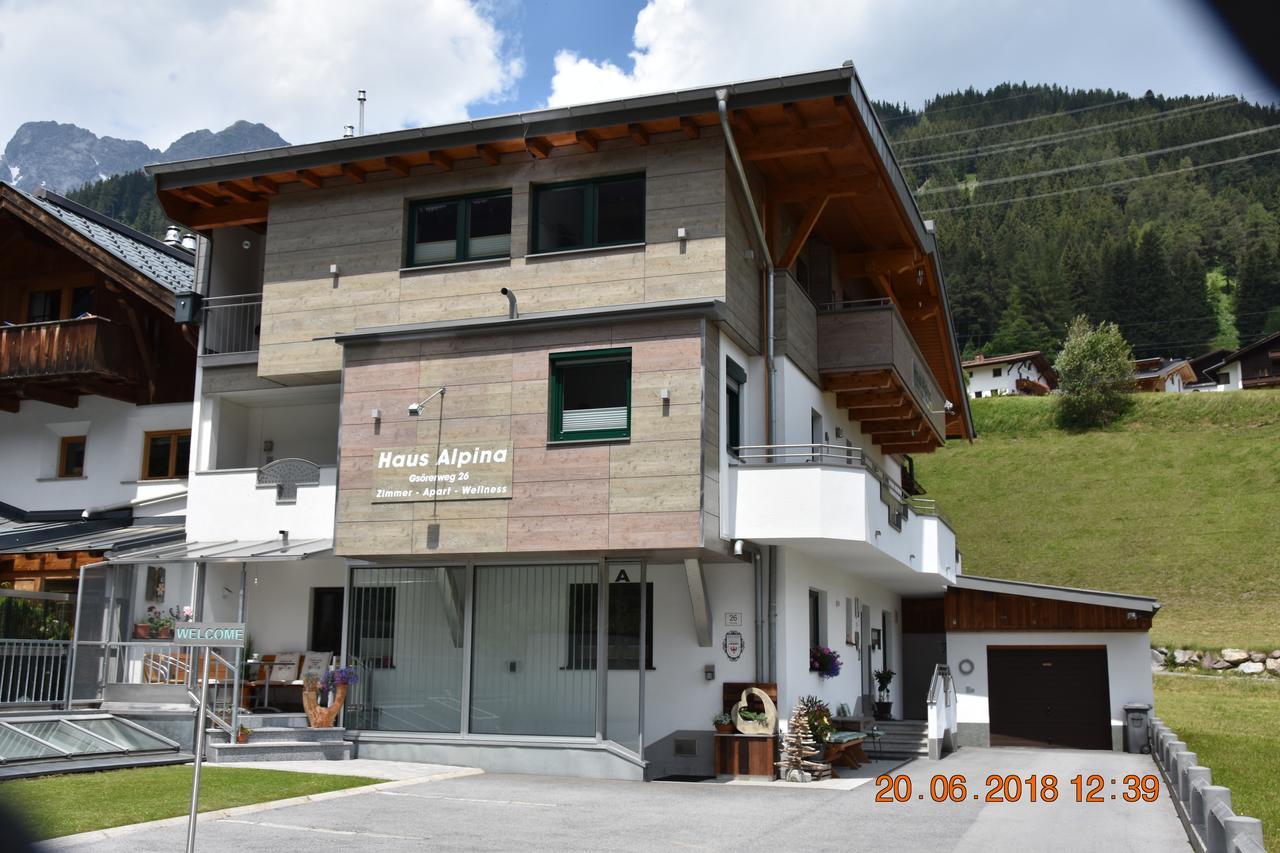 Gästehaus Alpina St. Anton am Arlberg Exterior foto